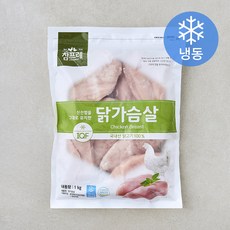 참프레 IQF 닭가슴살 (냉동), 1kg, 1개, 1개입
