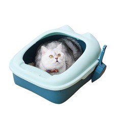 貓砂盆, 天藍色