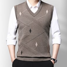 DM V領簡約針織背心