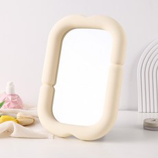 머니풀볼륨거울벽거리탁상거울화장대거울, Yellow