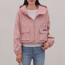 라프렌치시크 여성용 시크폭스 어센틱 후드 바람막이 점퍼