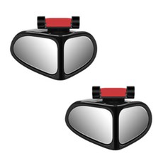 UNICOSY 汽車左右盲點輔助後視鏡 黑色, 參考內容, 1套