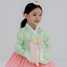 하랑한복 새율랑 한복 상하의 세트