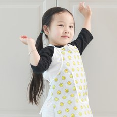 BEBE CHOUETTE 圖案防水圍裙