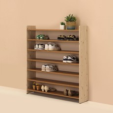 아라마가구 이키 신발장 1030, 오크, 7단