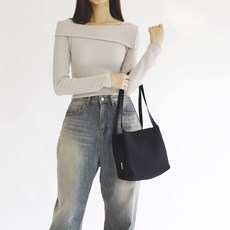 GREEN STUFF 螺紋燈芯絨購物包 61短款