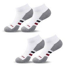 Crocodile 鱷魚 男士運動氣墊短筒襪 CD204 4雙, 灰色