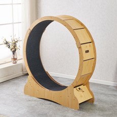 칠시 고양이 원목 캣휠 XL, 원목색, 1개