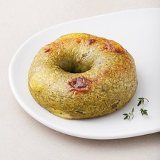도제식빵 바질 에멘탈 베이글, 110g, 1개입, 1개