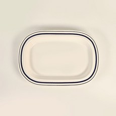 시라쿠스 메이플 피클 접시, 라인블루, 1개