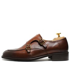 Romantic Move男款皮革Y型扣雙扣鞋 1H031HD0