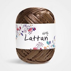 yarna 라탄 라피아 뜨개실 40g, 35번유광, 1개