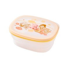 ZEN ZHOU 仁舟淨塑 矽密盒 霹靂聯名款 歡聚野餐 1.2L, 1個, 絲絨黃