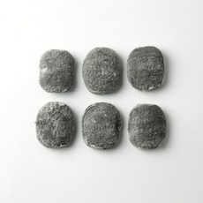 JAJU 不需洗滌劑的一次性鋼絲絨菜瓜布, 灰色, 1個