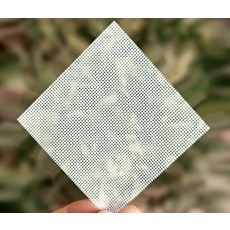 堅固的花盆墊網 50入, 03氣墊網白