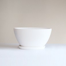 Garden in the City 摩登船型花盆, 單一顏色, 1個