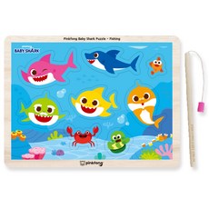 碰碰狐小鯊魚釣魚拼圖, 8片, 1個