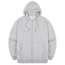 Crossdot 左側燙金連帽拉鍊外套 CHD_0013