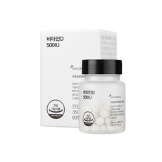 NATURENCE 維生素D 500IU, 1個, 60片