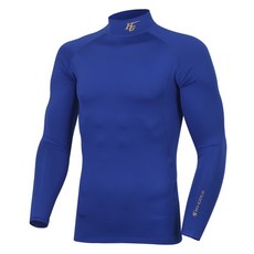 HI-GOLD 男用棒球半高領長袖內搭衣