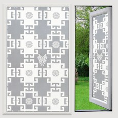 언헤브 다용도 유리창 필름 시트지, 16앤티크, 45 x 300 cm