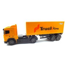 레프리카 2.4GHz 1 / 20 HEAVY TRUCK 빅스케일 트레일러 RC WW114530YE, 혼합색상, 1개 혼합색상, 1개