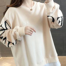 LUNA GIRL Ritel 層次感大學T