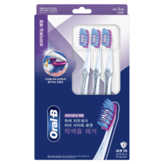 Oral-B 歐樂B 亮白專業Pro-Expert Proflex 3D白淨牙刷, 1個, 3入