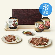 송추가마골 늘품구이 700g x 2개입 + 돼지양념 칼집구이 550g 세트 (냉동), 1세트