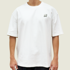 SWAG Lord Field 運動涼感絲光棉短袖T恤, 白色