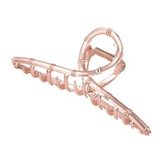 수스다 메탈 대나무꼬임 헤어 집게핀