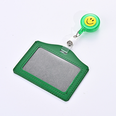 Goemse 橫式員工卡套 名牌 5.4 x 8.5 cm, 3個, 綠色