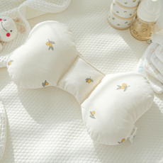 Malolotte 嬰幼兒用 30支紗 糖果枕, 清新橄欖, 1個