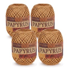 SEVY 編織用紙線 40g 4入, 深棕色, 100m, 4捆