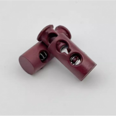 Misoroun 橢圓形繩長調節扣 24 x 9 x 4.5 mm, 酒紅色, 5個