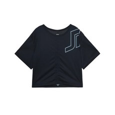 JILLSTUART 女式徽標印花短袖 T恤 JFTS1B412