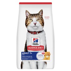 Hill's 希爾思 SCIENCE DIET 成貓 7歲以上適用 特調食譜 7lb, 3.17kg, 1個, 雞