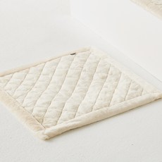 La Pomme Nuage 長毛超細纖維坐墊, 奶油象牙白