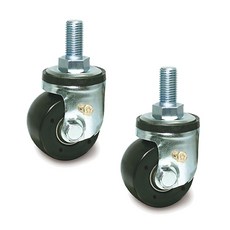 MASTER. S 特殊用途腳輪 DS60系列 電腦設備用腳輪 DS 6025 HDP-BT BK 電腦用 螺栓 B/K 6.35cm, 2個