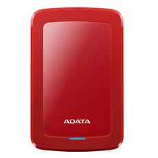 에이데이타 외장하드 HV300, 4096GB, RED