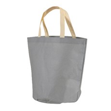 리빙앤도 다용도 기프트 쇼핑 토트백 M, 그레이, 1개