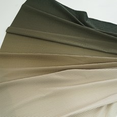 나비손길 골지 줄누비 대폭 원단, 우드그린, 1개