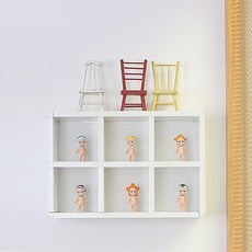 CUBICS 迷你層架 3X2, 2層, 白色