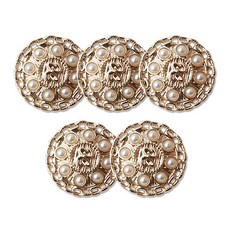 東大門鈕扣王 Biot 鈕扣 23mm, 14K金, 5個