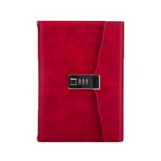 aryko 秘密吉基米日記A5, 紅色的, 1個