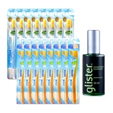 애터미 칫솔 8p + 콤팩트 칫솔 8p + 암웨이 컨센트레이티드 마우스 워시액, 1세트