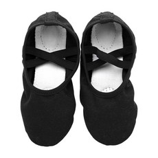 兒童芭蕾商城 兒童鬆緊帶式帆布芭蕾舞鞋