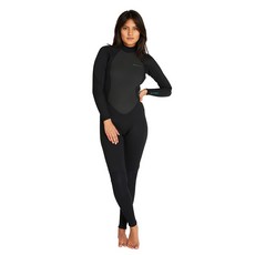 O'NEILL 女款 Factor 後拉鍊防寒衣 50422OA BZ FULL 3 / 2mm A05, 黑色