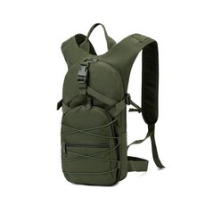 트윈브로 남여공용 소형 라이딩 등산 배낭 15L, 03 아미그린