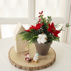 모리앤 축복 가득한 크리스마스 센터피스, 혼합색상, 1개